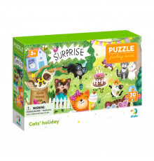 Детские пазлы 300417 "Праздник котиков" 30 элементов