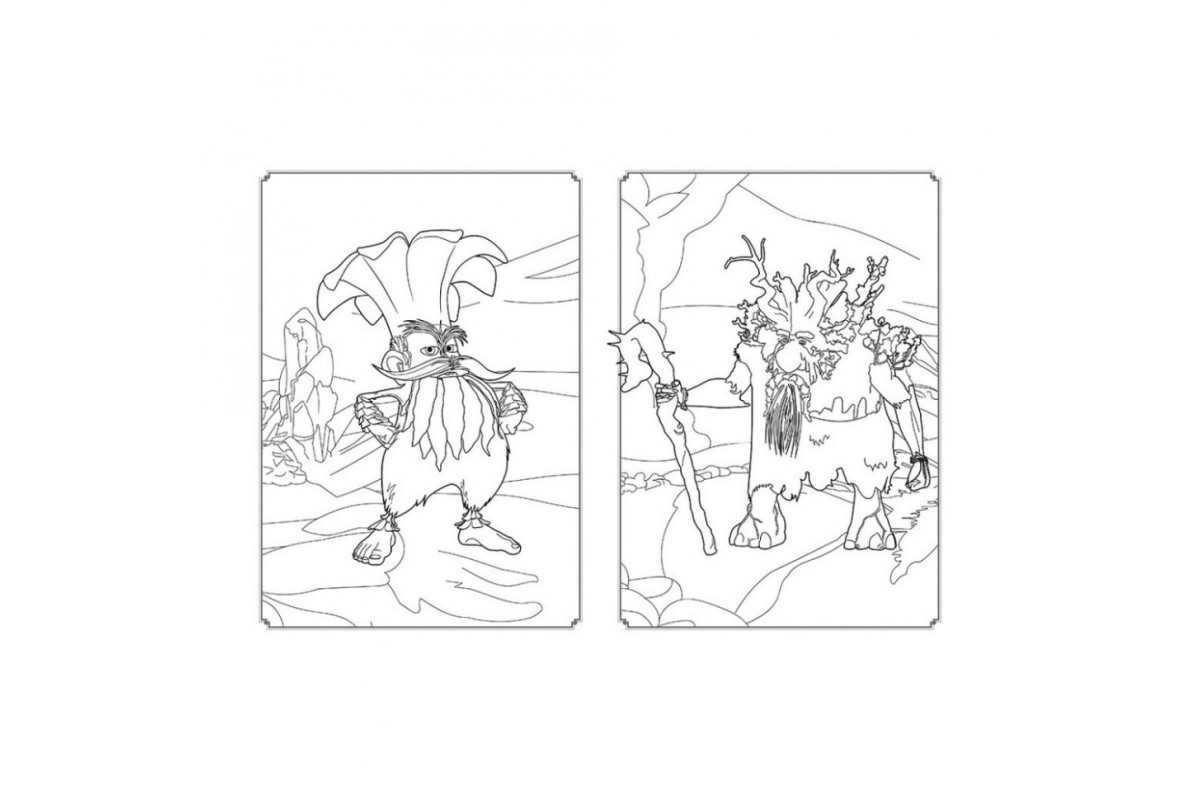 Раскраска Магия цвета. Вселенная Мавки Ранок 1807001 с наклейками