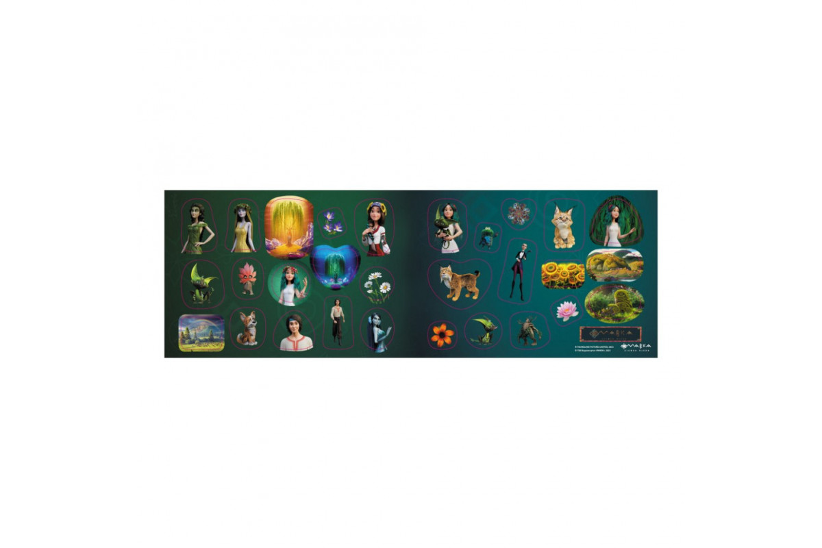 Раскраска Магия цвета. Вселенная Мавки Ранок 1807001 с наклейками