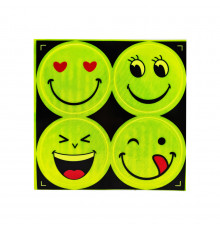 Наклейка світловідбиваюча "Смайл" 133SP 4 штуки Вид-2