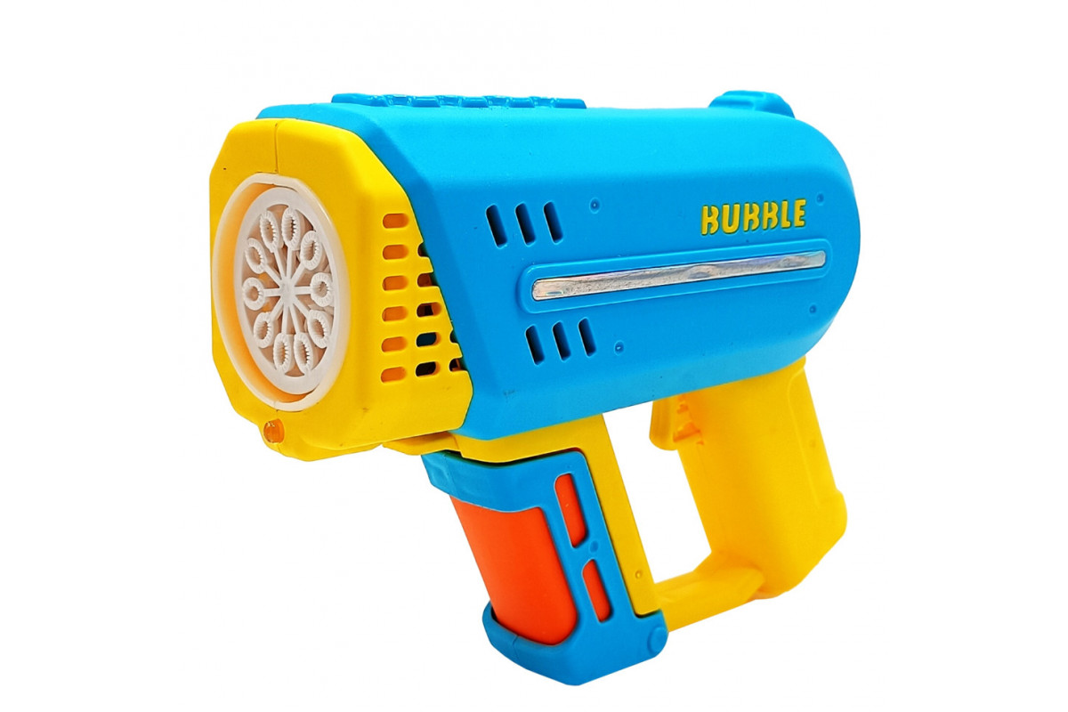 Детский генератор мыльных пузырей Пистолет 2236 со светом