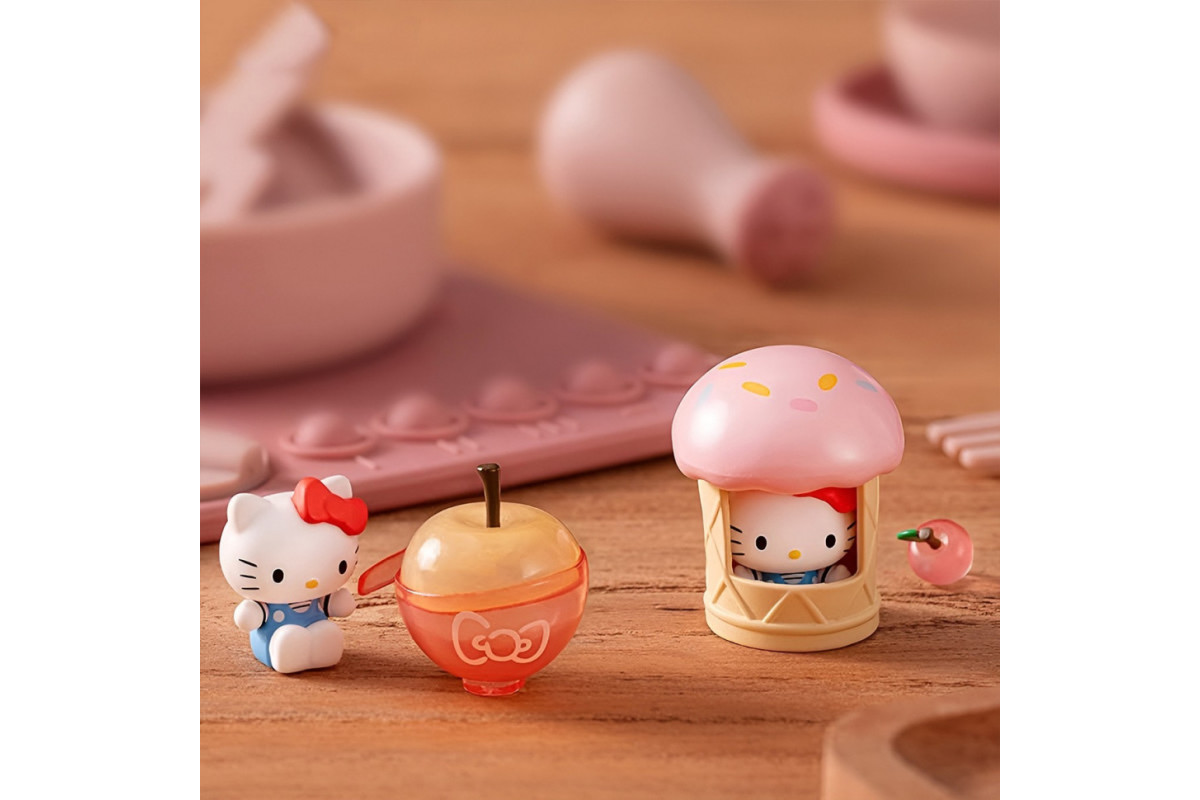 Фігурка-сюрприз "Яблучний воркшоп" Pop Top Hello Kitty 24WH-007 в асортименті