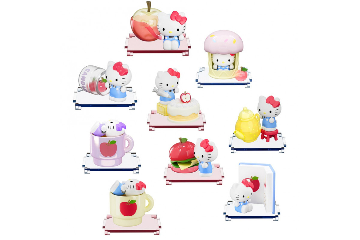 Фігурка-сюрприз "Яблучний воркшоп" Pop Top Hello Kitty 24WH-007 в асортименті