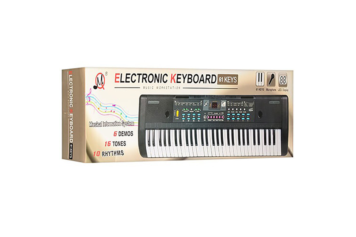 Синтезатор MQ6112, 61 клавиша, МР3, 6 тонов