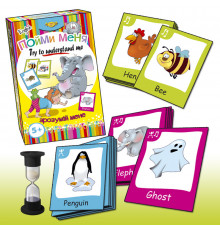 Настольная игра "Пойми меня. Try to understand me" MKE0512 на англ. языке