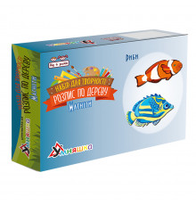 Набор детского творчества Роспись по дереву «Магниты-рыбы» РД-007