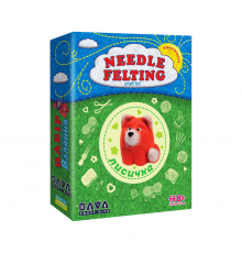 Набір для творчості "Лисеня" ВАЛ-003 валяння іграшки