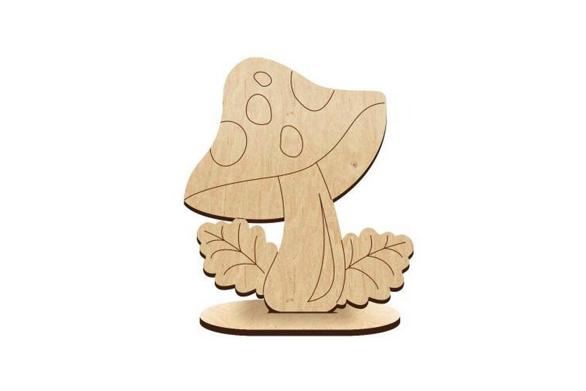 Фигурка для раскрашивания и декорирования "Грибочек" FDZ-541