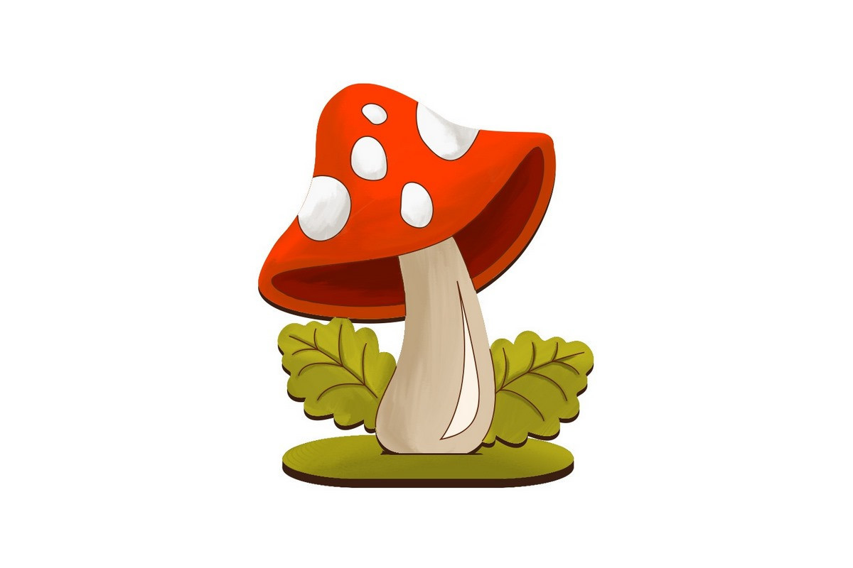 Фигурка для раскрашивания и декорирования "Грибочек" FDZ-541