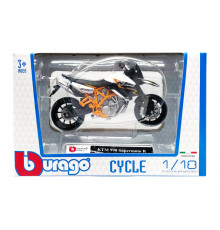 Детская модель Мотоцикла "KTM 990" Bburago 18-51030-18 масштаб 1:18