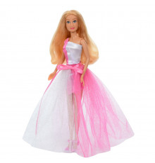 Детская игрушечная Кукла 8456 в бальном платье Розовый