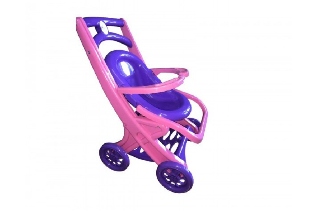 Коляска для кукол з шезлонгом 0122/02 пластиковая
