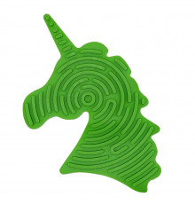 Дитяча розвиваюча дошка для сенсорної активності "Єдиноріг" GS0108 двостороння Зелений