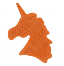 Дитяча розвиваюча дошка для сенсорної активності "Єдиноріг" GS0108 двостороння Жовтий