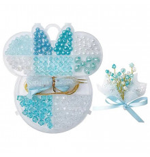 Набор бисера для изготовления креативных аксессуаров  N098-3/4/5 Синий