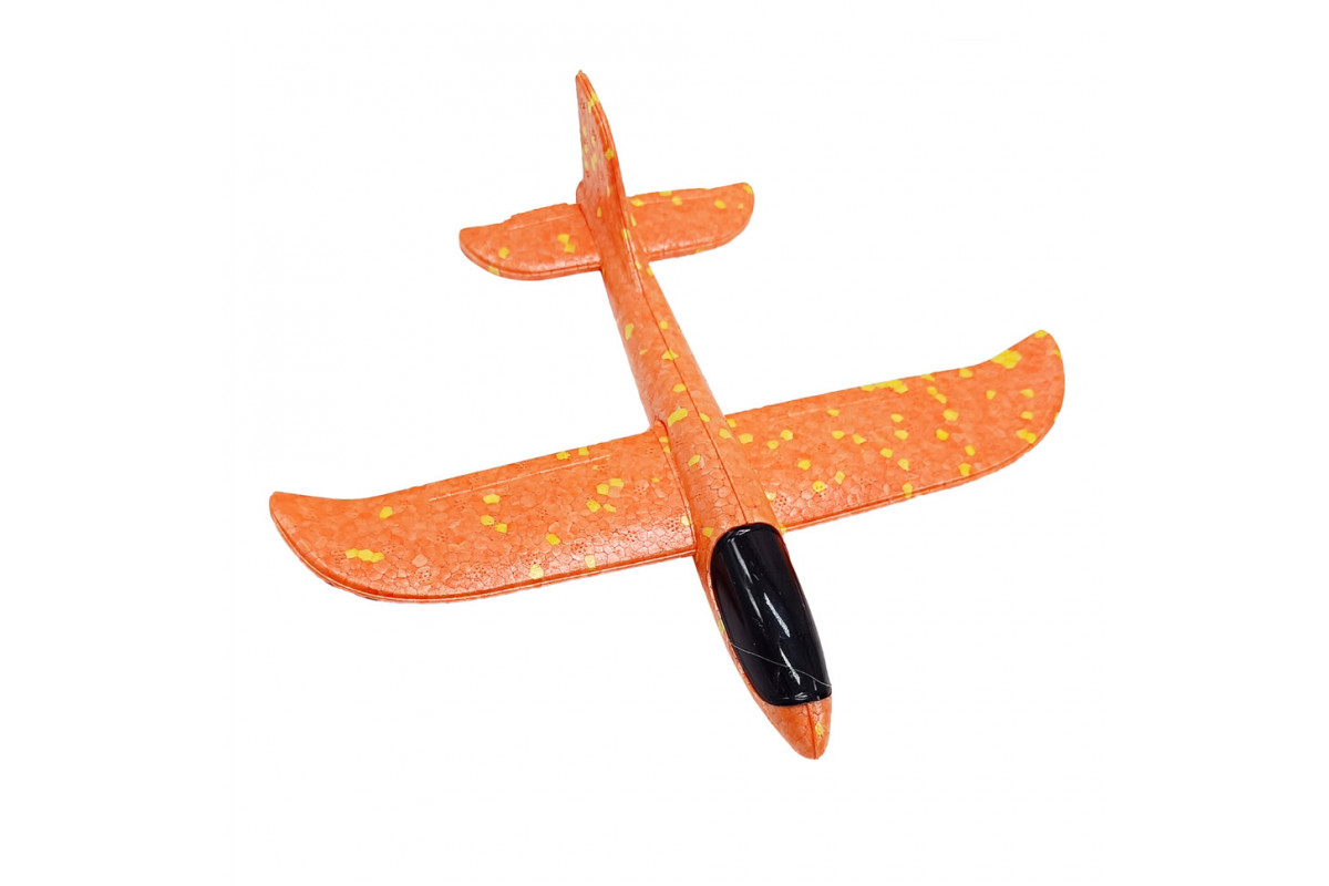 Детский метательный самолёт-планер C28004(Orange) длина 38 см