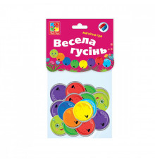 Магнитная игра для детей "Веселая гусеница" Vladi Toys VT5900-04 (укр)