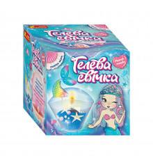 Гелевая свечка в стаканчике "Сокровища моря" 10100524 своими руками