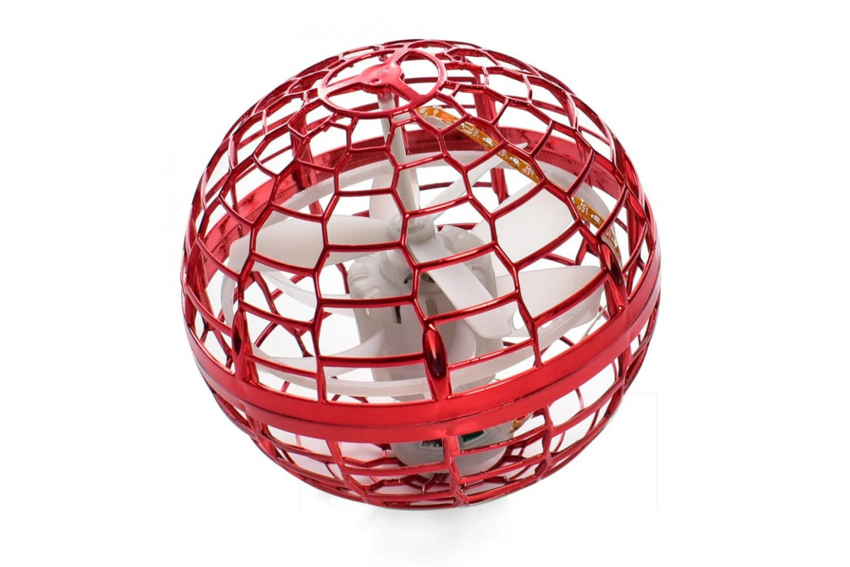 Літаюча куля-спіннер Flynova pro 368FN, зі світлом Червоний