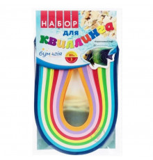 Набор бумаги цветной для квиллинга "Море" Kvil-more-5mm-30cm