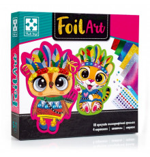 Набор для творчества "Foil Art Безумные индейцы" VT4433-09 фольга, шпатель, стразы