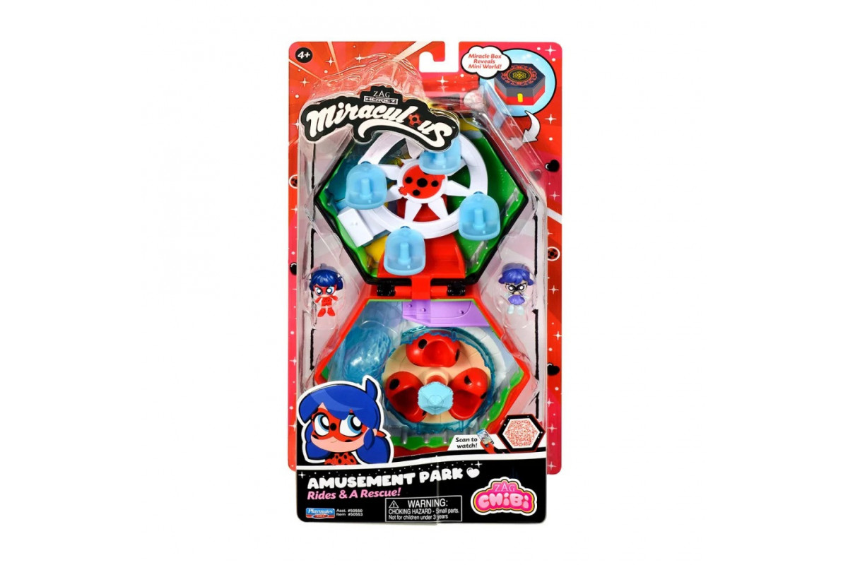 Ігровий набір «Леді Баг і Супер-Кіт» серії «Chibi» Парк розваг» Miraculous 50553