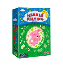 Набір для творчості "Свинка" ВАЛ-007 валяння іграшки