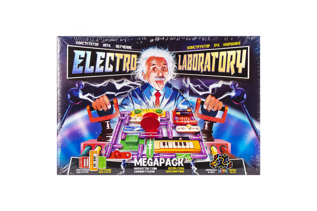 Електронний конструктор "Electro Laboratory. Megapack" Danko Toys ELab-01-04