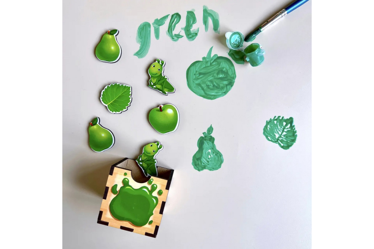 Дерев'яна настільна гра "Фігури" Ubumblebees (ПСД072) PSD072 сортер-комодик