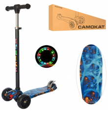 Самокат детский MAXI iTrike JR 3-060-22-WP3 трехколесный