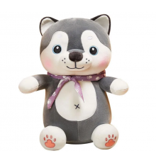 Дитяча м'яка іграшка "Собачка" L1131 іграшка з пледом, розмір 50 см