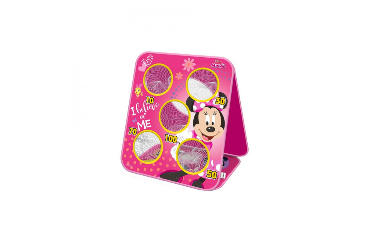 Детский игровой набор мишени "Минни Маус" Bambi LM1017, 6 мешочков