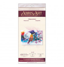 Набор для вышивания бисером "Неразлучные" AB-639 на натуральном холсте
