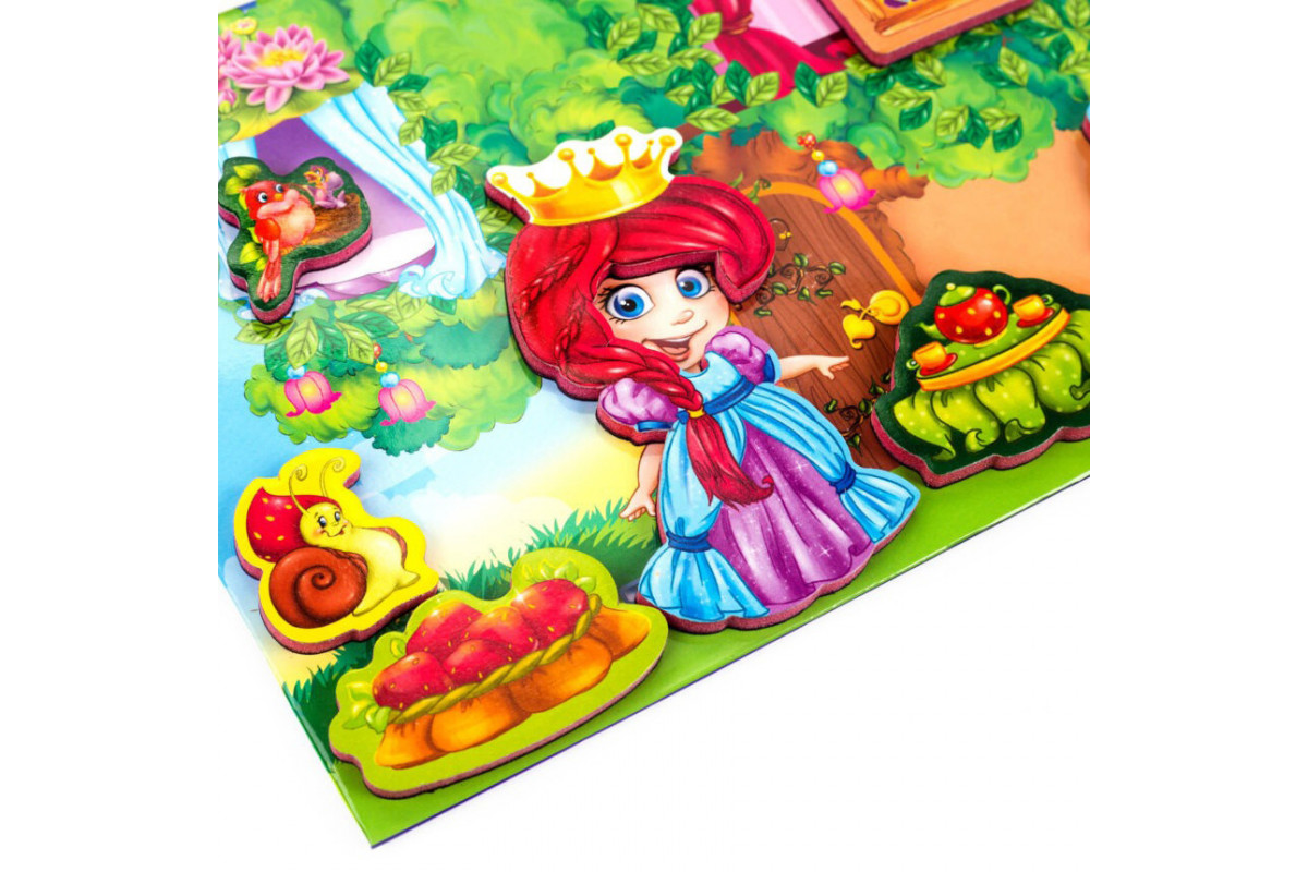 Магнітна гра для дітей Полунична принцеса RK2060-03