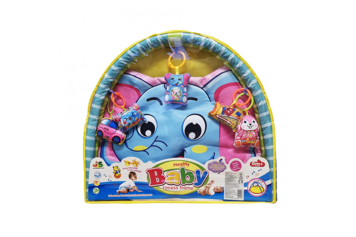 Килимок розвиваючий з брязкальцями 518-25 для новонароджених