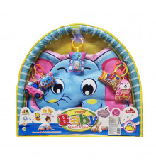 Коврик развивающий с погремушками 518-25 для новорожденных