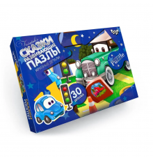 Детские пазлы-макси "Ретро авто" Mx30-07-15, 30 элементов
