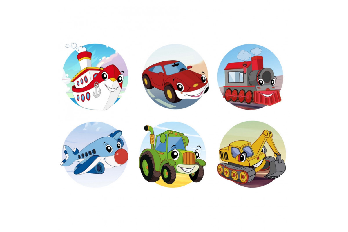 Розвиваючі кубики "У світі техніки" ТехноК 1769TXK