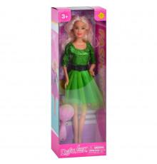 Детская кукла "Вечерняя красавица" DEFA 8226(Green) расческа