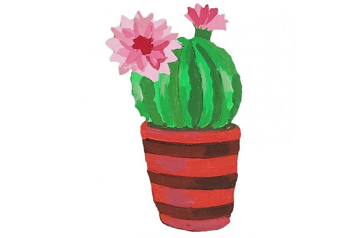 Набір дитячої творчості Розпис по дереву "Магніти-кактуси" РД-009