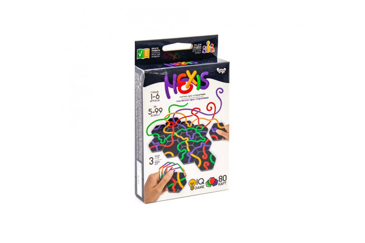 Настольная развлекательная игра "Hexis" Danko Toys G-HEX-01-01 рос