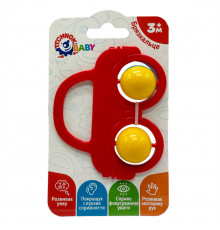 Детская погремушка "Машинка" 9338TXK-9 красный