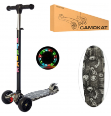 Самокат детский MAXI iTrike JR 3-060-22-WP4 трехколесный