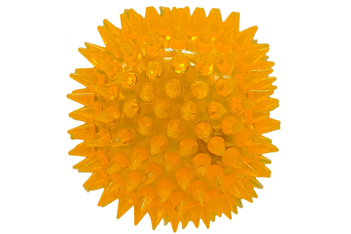 М'яч масажний MS 1137-3 розмір 8,5 см, синій Помаранчевий