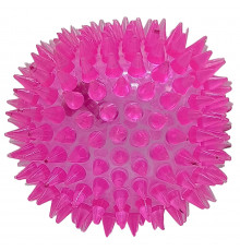 Мяч массажный MS 1137-3 размер 8,5 см, синий Розовый