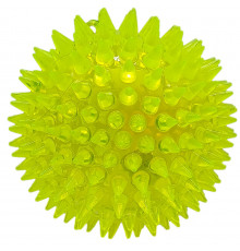 Мяч массажный MS 1137-3 размер 8,5 см, синий Желтый