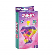 Набор для рисования песком "Сердце" 8938-9-4 колба, 3 цвета