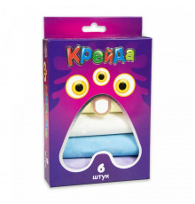 Детский набор Мел Большой круглый Strateg 50102 разноцветный 6 шт