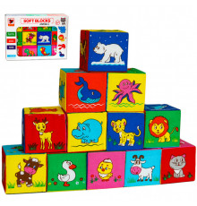 Игрушка мягконабивная "Набор кубиков" МС 090601-13