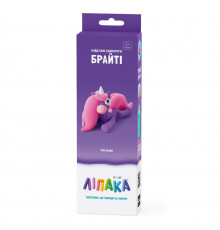 Набір самозатвердіючого пластиліну Райдужні єдинороги Брайті ЛІПАКА 30137-UA01